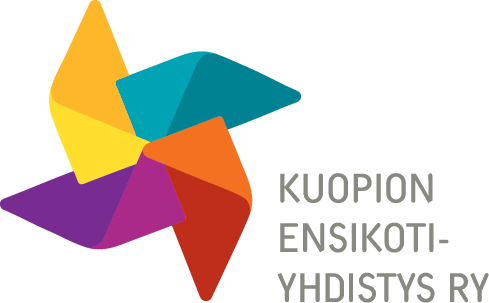 Järjestön Kuopion ensikotiyhdistys ry logo